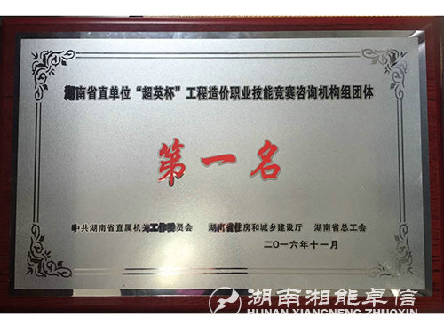 2016超英杯团体第一名