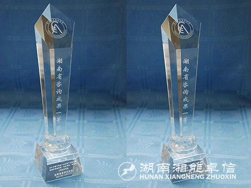 金竹山项目奖杯