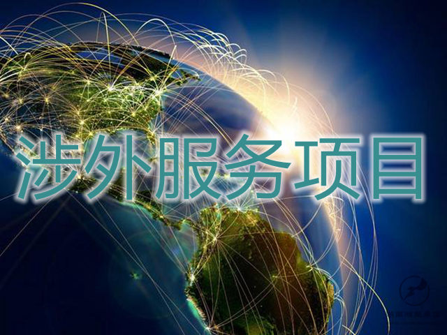 涉外服务项目