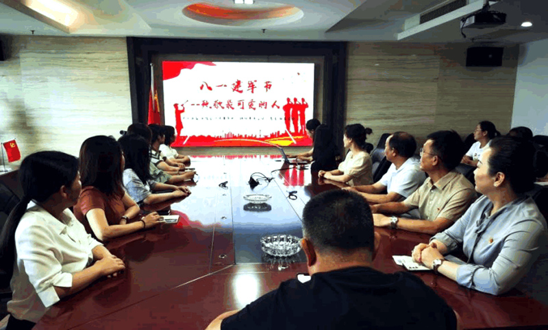 党总支组织开展“峥嵘岁月，致敬最可爱的人”主题党日活动